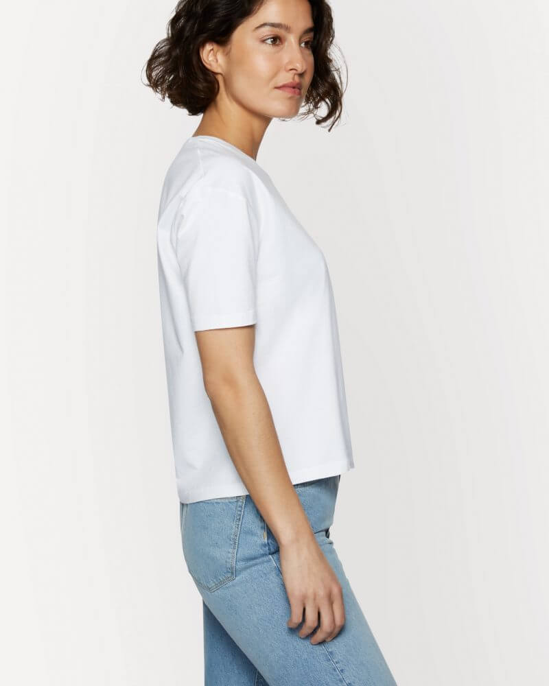 The White Cotton Tee