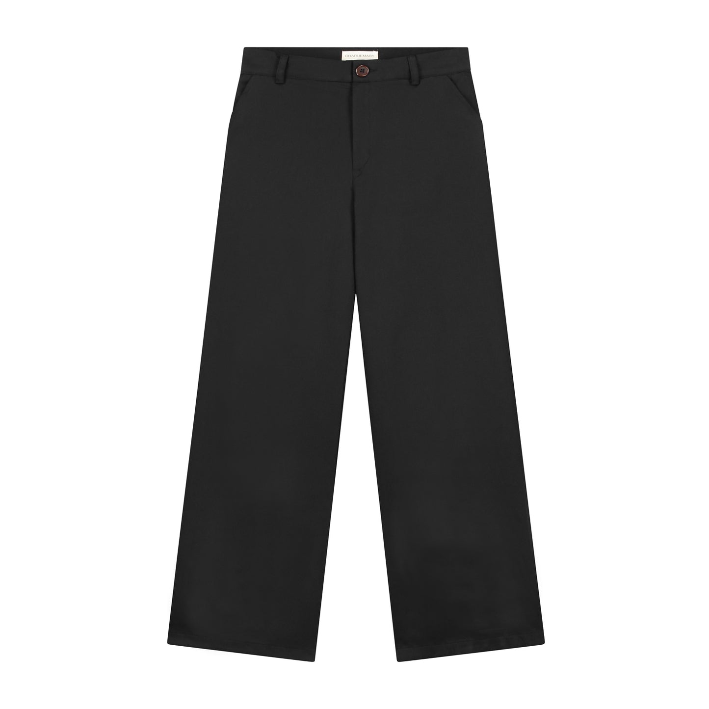 Wide legged Trousers Cotton Gabardine