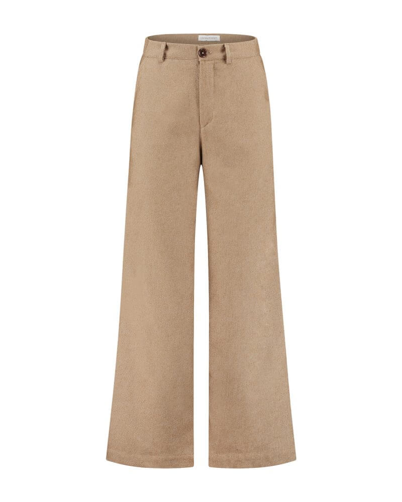 Wide legged Recycled & Organic Cotton Trousers