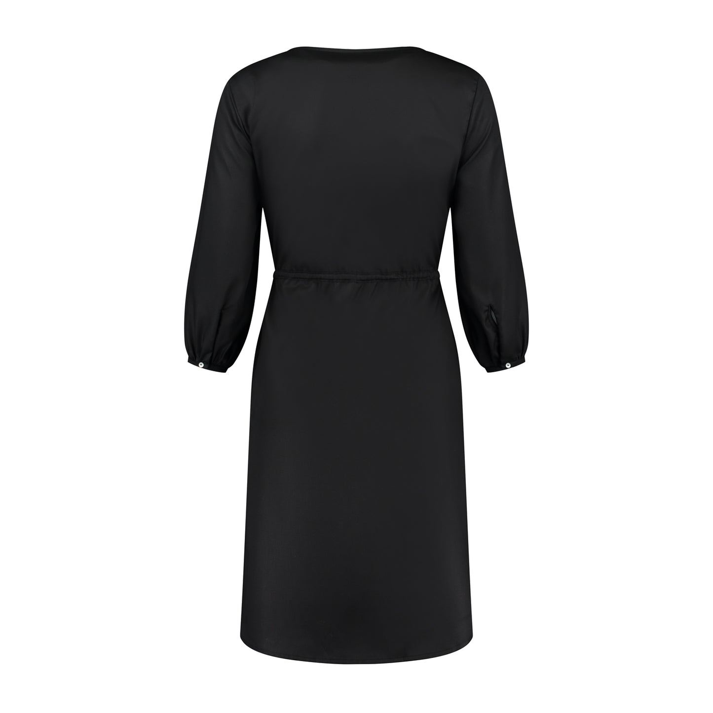 Zwarte Tencel-jurk