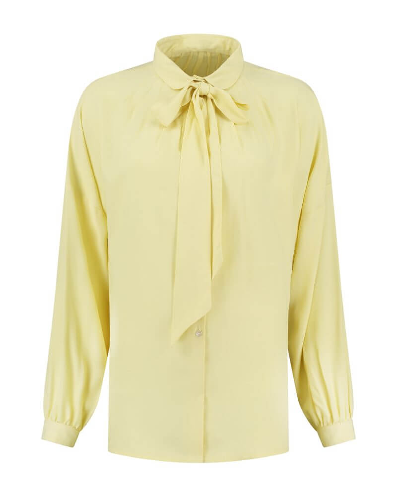 Bow Blouse Yellow